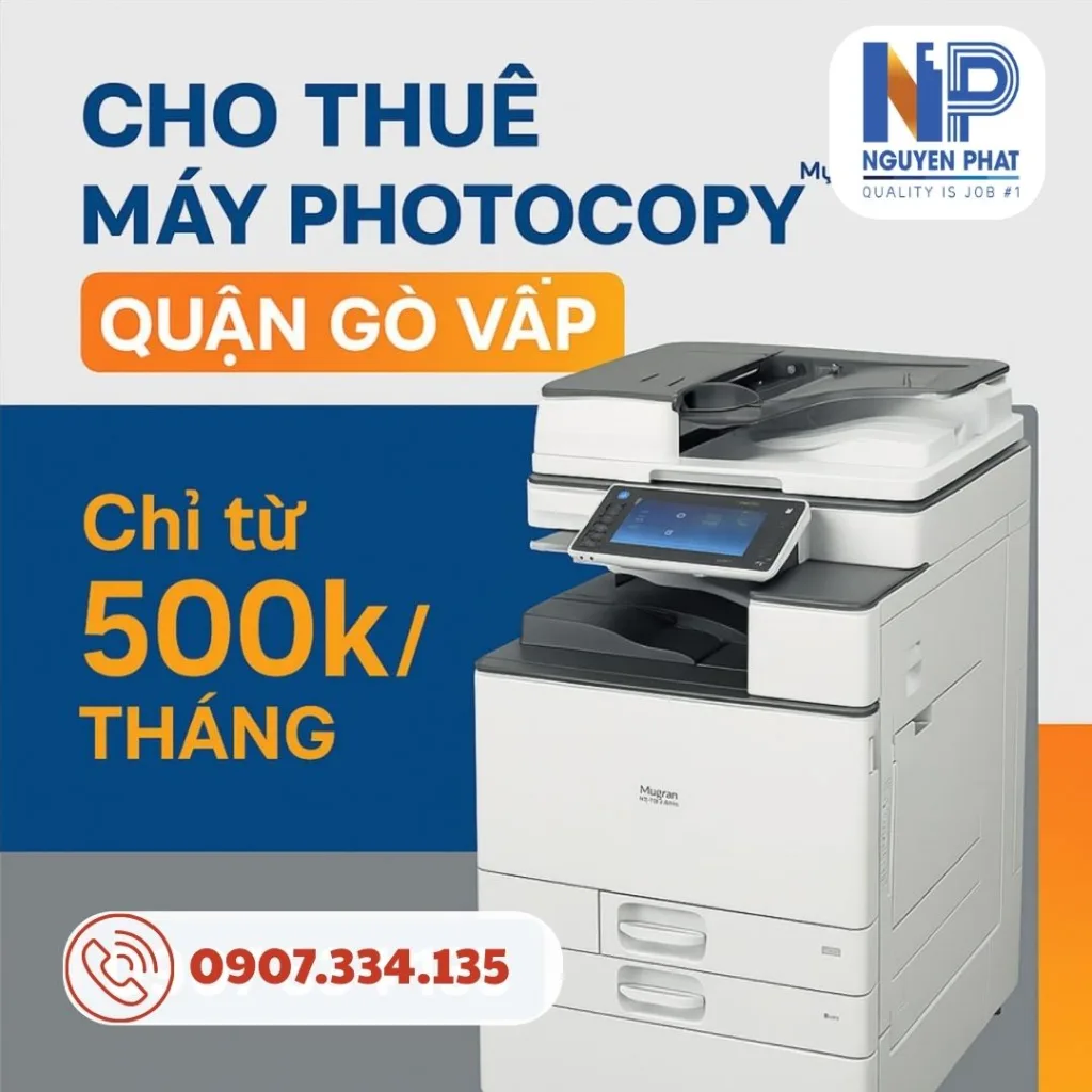 thuê máy in tại gò vấp