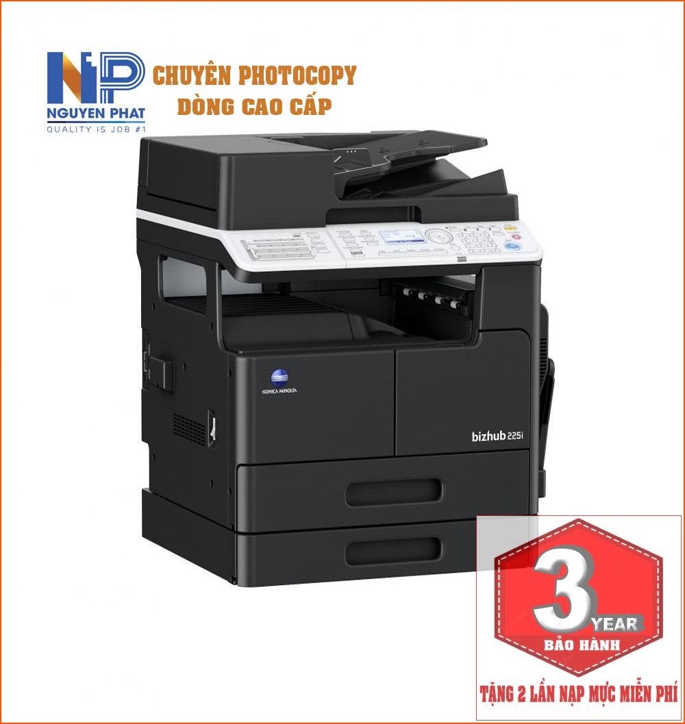 Máy photocopy Konica Minolta Bizhub 225i/2 tray/full option