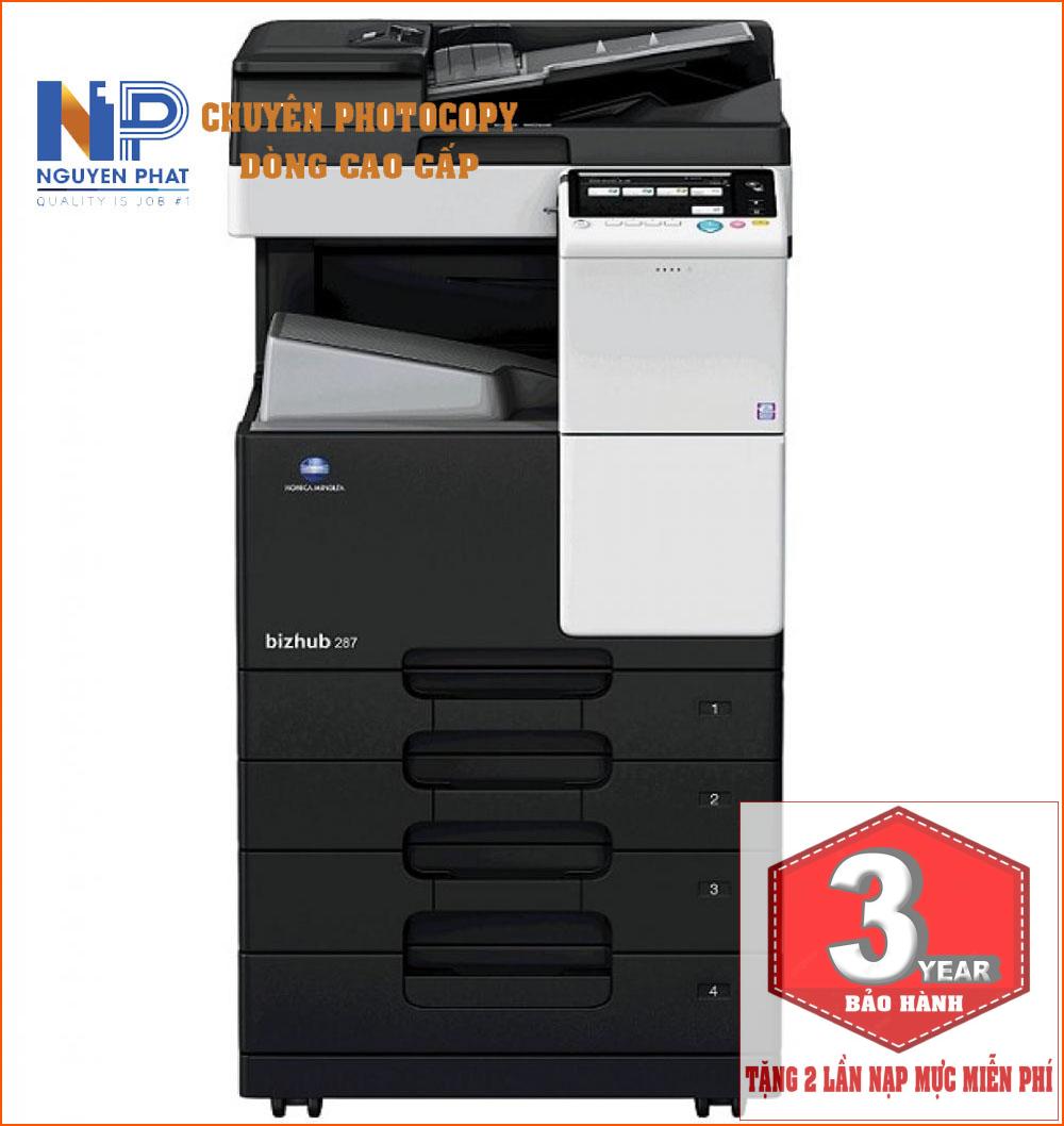 Máy photocopy Konica Minolta Bizhub 287 full option
