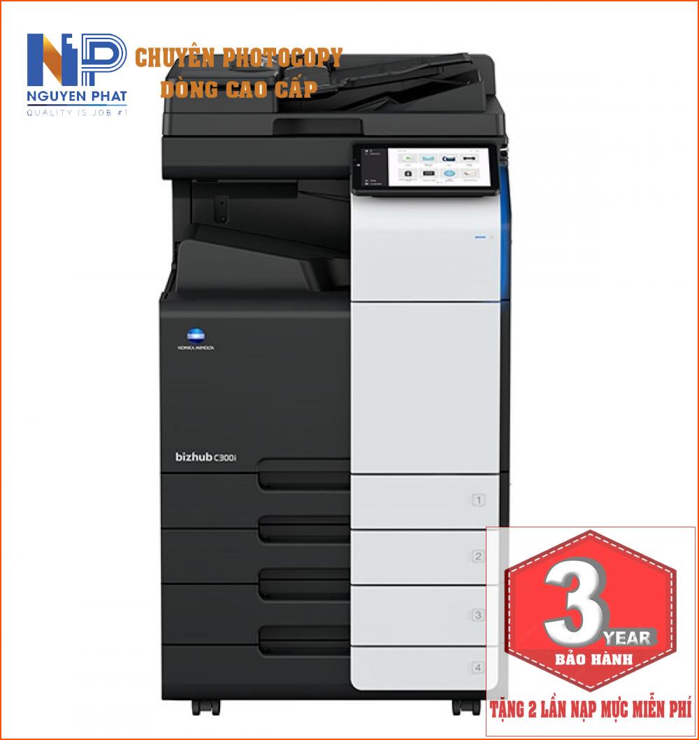 Máy Photocopy KONICA MINOLTA Bizhub-300i 2 tray/ Full option
