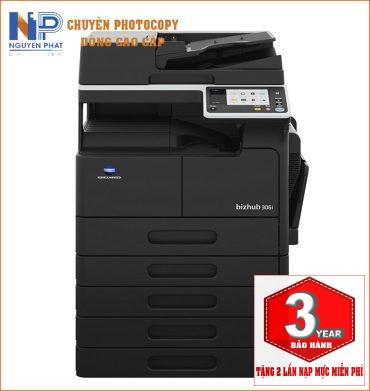 Máy photocopy Konica Minolta Bizhub 306i full option
