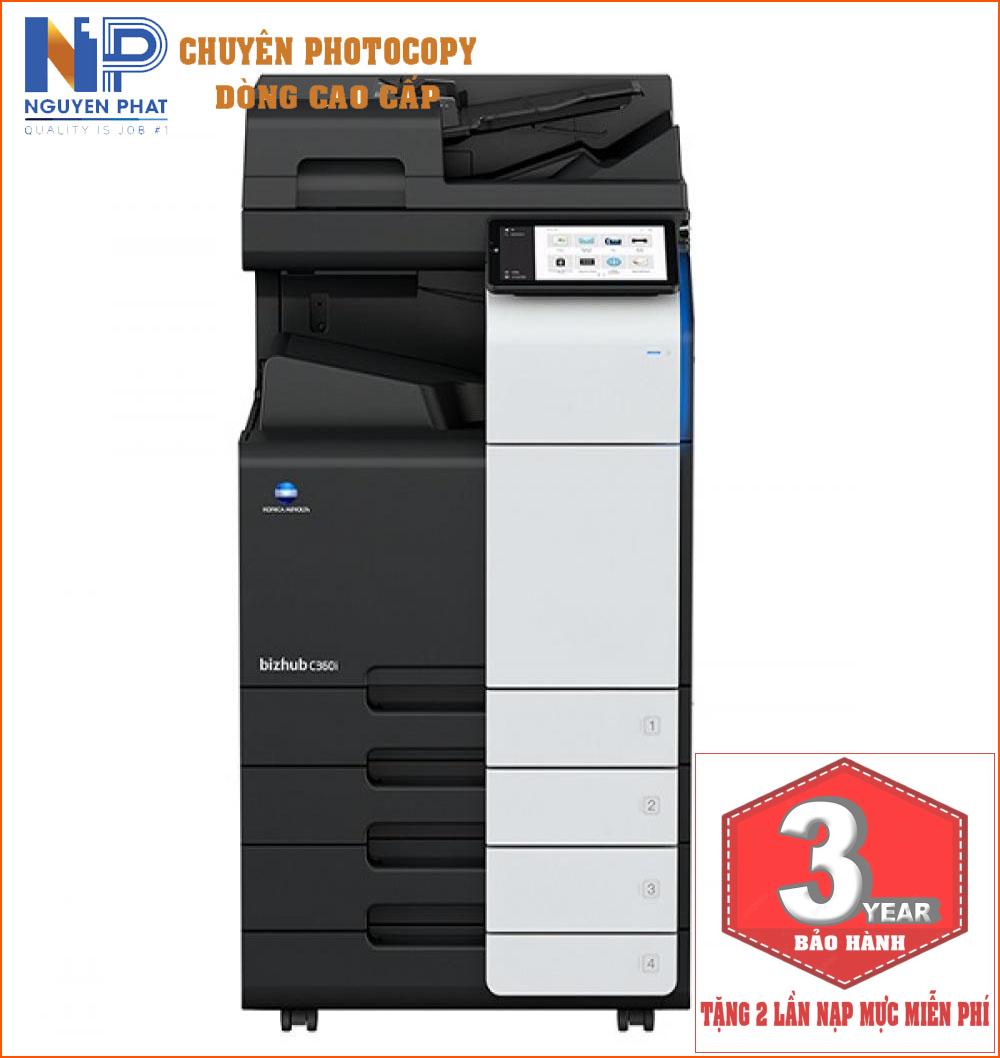 Máy Photocopy KONICA MINOLTA Bizhub-360i 2 Tray/ Full option/BH12T