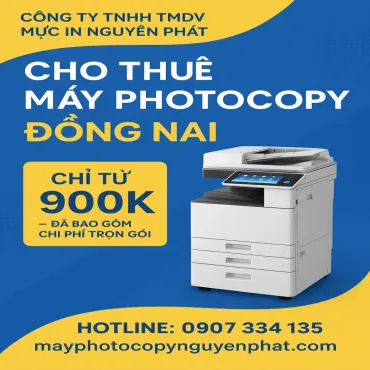 CHO THUÊ MÁY PHOTOCOPY TẠI ĐỒNG NAI