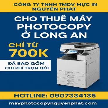 CHO THUÊ MÁY PHOTOCOPY TẠI LONG AN