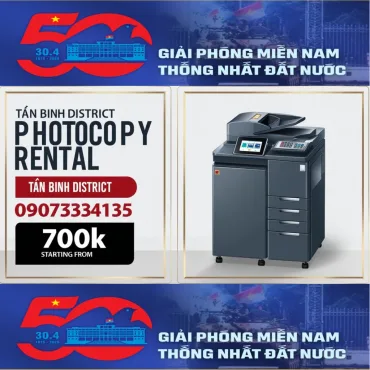 Cho thuê máy photocopy Quận Tân Bình